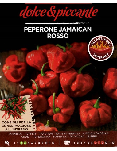 Peperone Jamaican Rosso