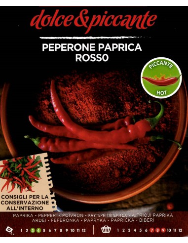 Peperone Paprica Rosso